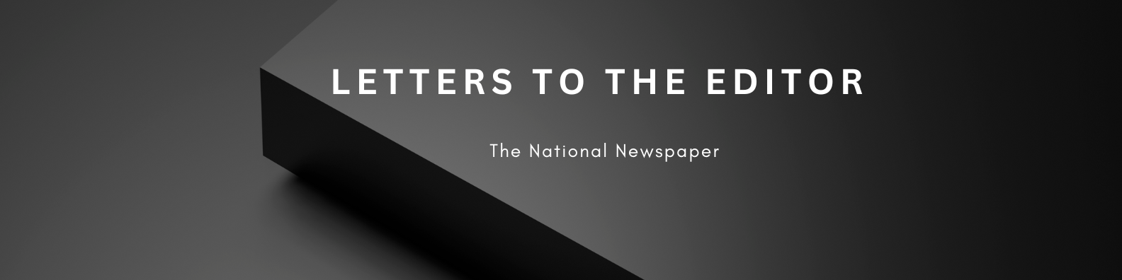 The National: Letters to the editor