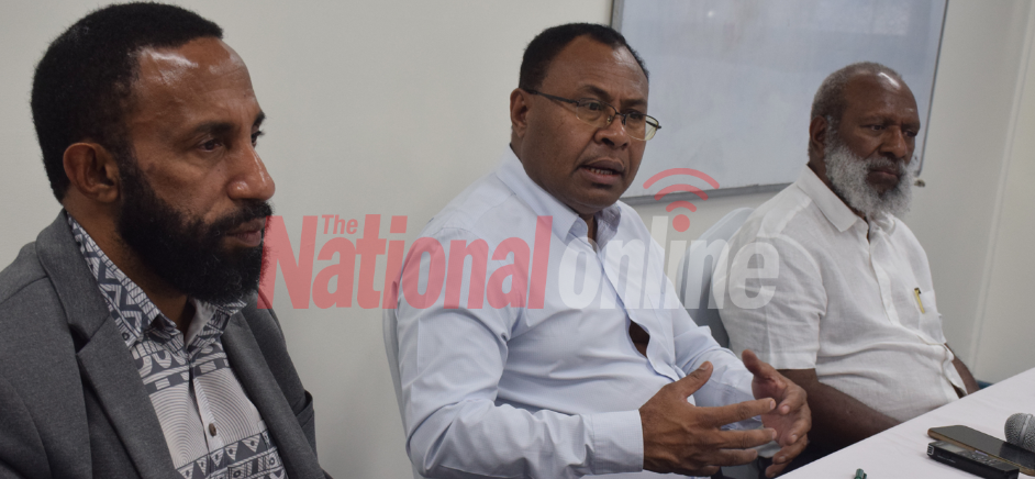 Opposition Leader Douglas Tomuriesa 